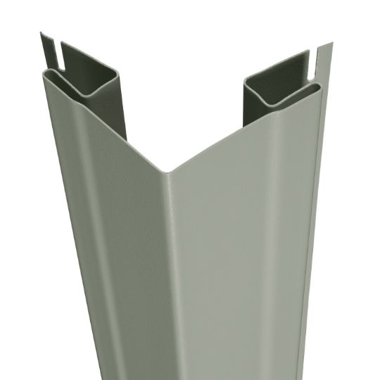 CertainTeed Siding 3/4" x 3-1/3" x 10' Outside Corner Post - Woodgrain Finish — CEROSCP34WG10SGR