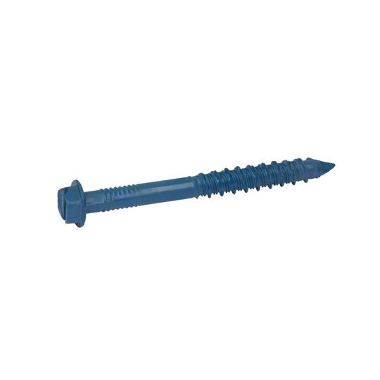 Olympic Manufacturing 1/4" x 1-1/4" Tapcon Hex Head Concrete Screws