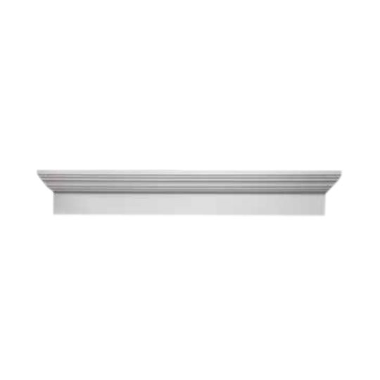 Fypon Molded Millwork 7" x 80-1/2" Wide Window Crosshead