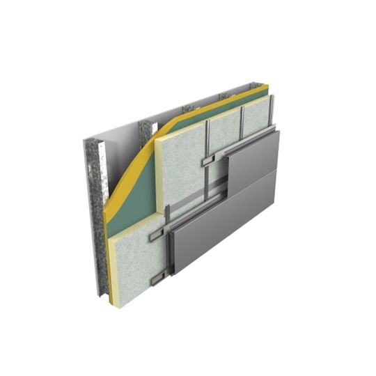 Hunter Panels 2" x 4' x 8' Xci Cg Coated Glass Facer Polyiso Insulation