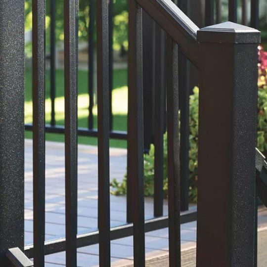 Azek 36" x 8' Impression Stair Rail Kit