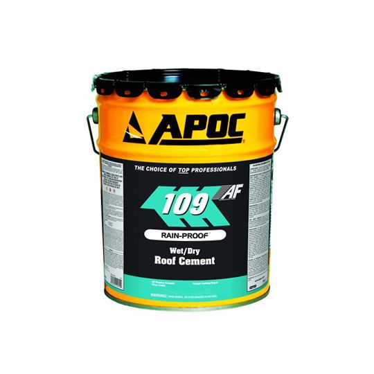 APOC 109 Rain-Proof Wet/Dry Roof Cement — Adhesives, Caulks & Sealants — GHOAP109G3