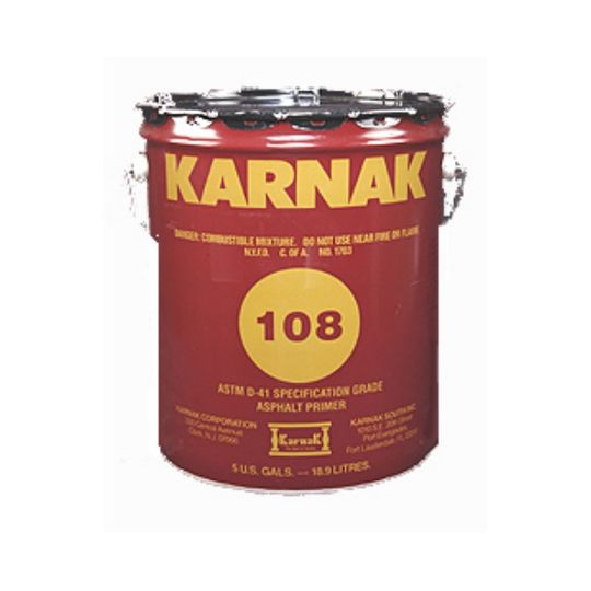 Karnak #108 Asphalt Primer - 1 Gallon Can