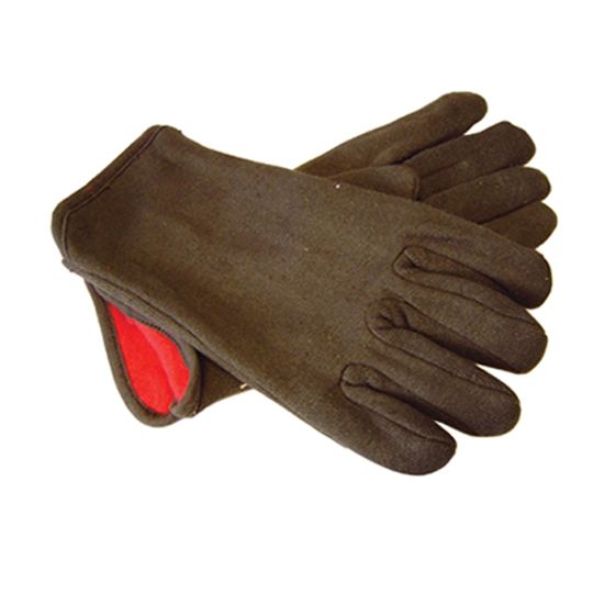 The Brush Man Red-Lined Jersey Gloves