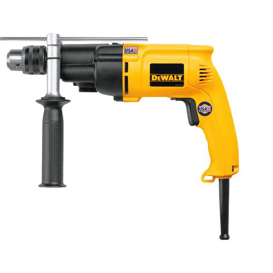 DeWalt 1/2" (13mm) 7.8 Amp Corded Vsr Dual Range Hammerdrill
