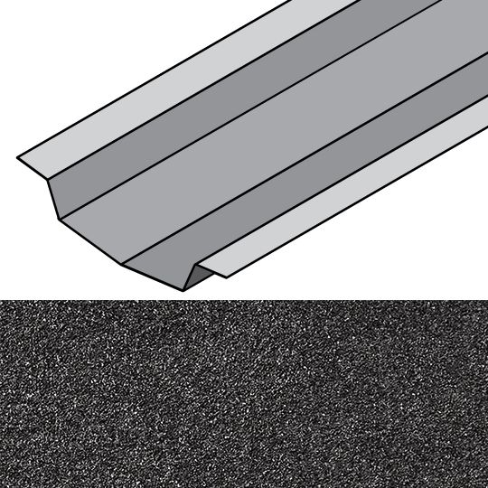 Unified Steel 6" x 79" Open Valley — BORVO679CH