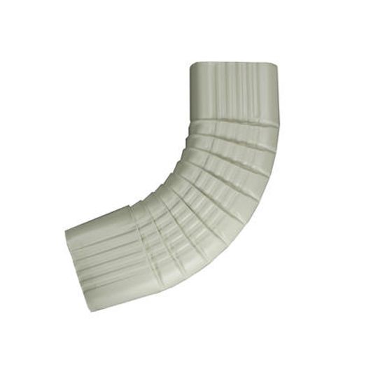 Berger Building Products 4" x 5" B-Style Painted Aluminum Elbow