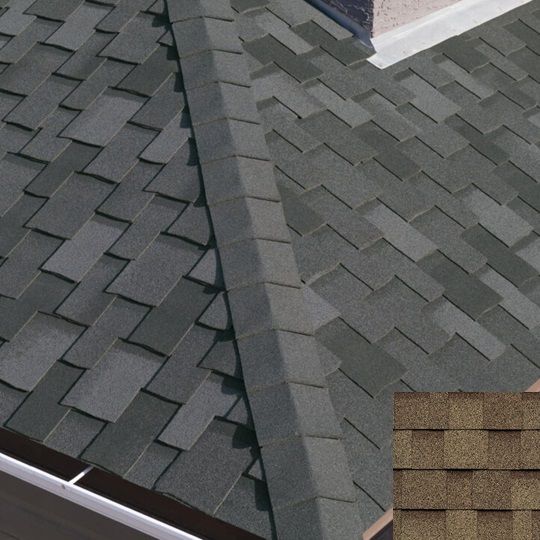 IKO UltraHP (High Profile) Impact Resistant Ridge Cap Shingles — Hip & Ridge Shingles — IKOULHRIREC