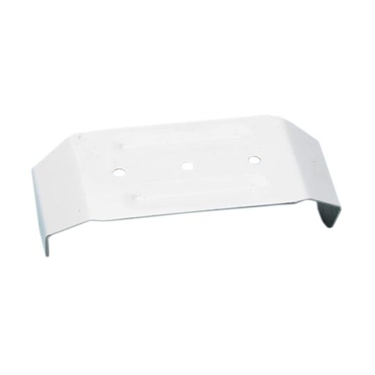 Englert 2" x 3" Aluminum Downspout U-Clip — ENGPCLIPMBRN