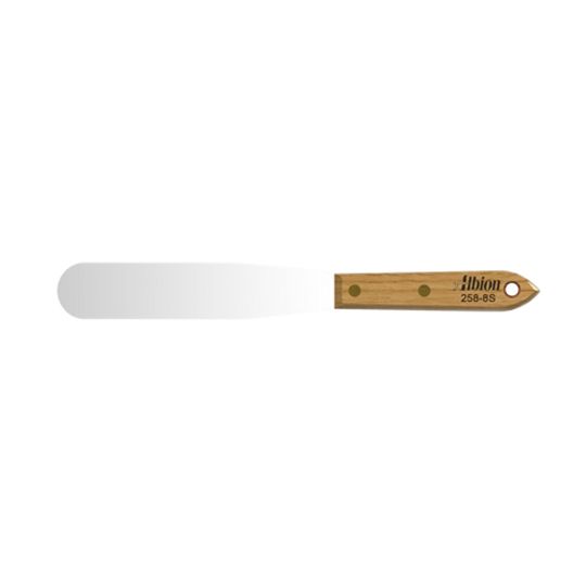 Albion Dispensing Solutions 1-1/4" Wide Classic Series Spatula with 6" Wide Blade