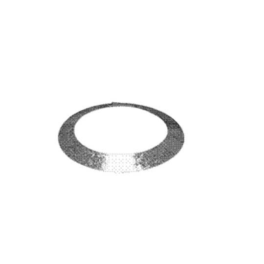 Bay Cities Metal Products 4" Galvanized Round Storm Collar