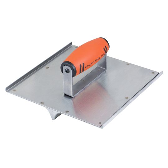 Kraft Tool 8" x 8" Stainless Steel Seamer/Groover with ProForm Handle - 3/4" Radius and 7/8" D