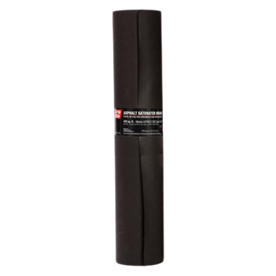 Grip-Rite 36" x 144' #15 Asphalt Saturated Organic Felt Paper - 4 Sq. Roll