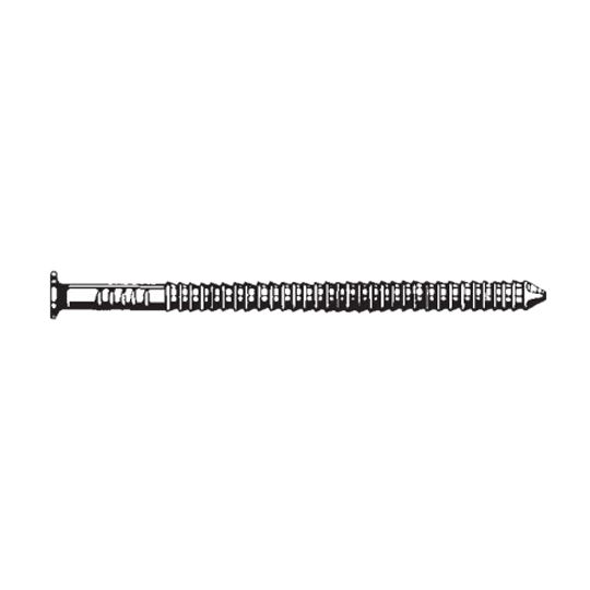 Maze Nails Galvanized Ring Shank Pole Barn Nail 60D 6"