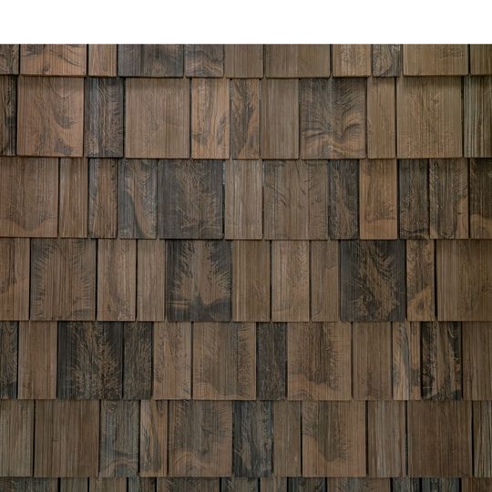 Brava Roof Tile Synthetic Cedar Shake Tile Starter (Class C) - Bundle of 10 — Tile Roofing — BVTSSH1212BW
