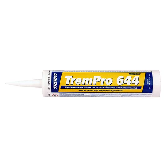 Tremco TremPro 644 High Temperature Silicone Sealant - 10 Oz. Tube