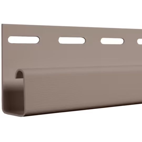 CertainTeed Siding 1/2" Pocket J-Channel - Matte Finish — CERJ12WW1