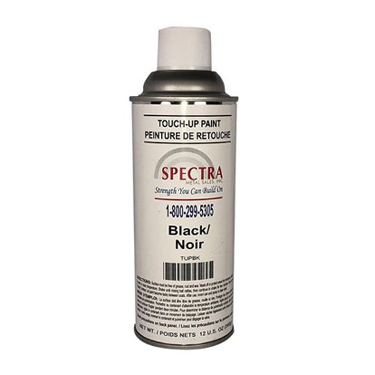 Spectra Metal Sales Spray Paint - 12 Oz. Can — SMSSP12BK