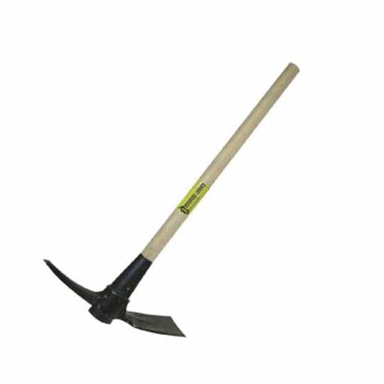 C&R Manufacturing Pick Mattock with 36" Wood Handle - 5 Lbs.