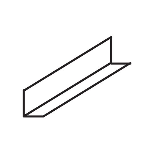 Union Corrugating 4" x 5" Fabricated Angle Flashing