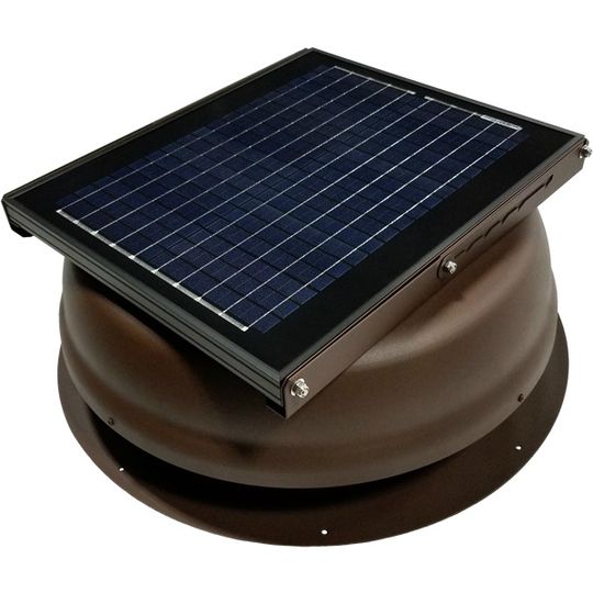 Cardinal Ventilation SolarPRO Cv-xlp 20 Watt Self-Flashing Solar Power Attic Fan — ABZCVXLPBR