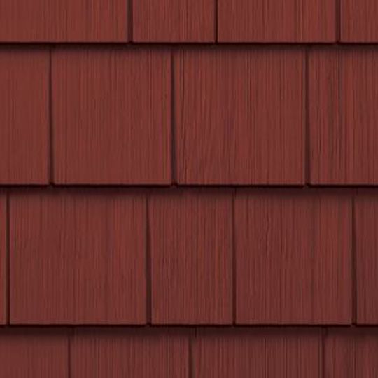CertainTeed Siding Cedar Impressions Double 7" Straight Edge Perfection 3G Polymer Shingle Siding — CERCID73GPMR