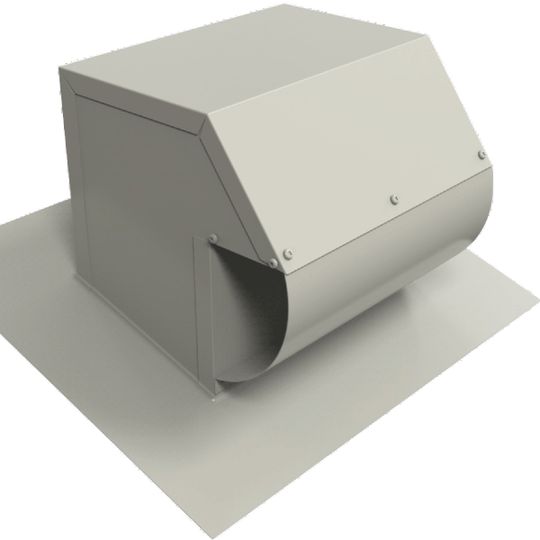 Ventilation Maximum Vmax CT-10 Roof Exhaust Vent Cap — Ventilation and Drainage — VMACT10GRY