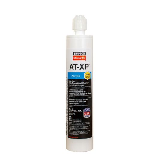 Simpson Strong-Tie At-xp High Strength Acrylic Adhesive - 9.4 Oz. Cartridge