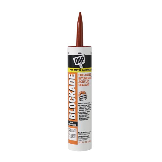 DAP Blockade High Performance Fire-Rated Latex Sealant - 10.1 Oz. Tube