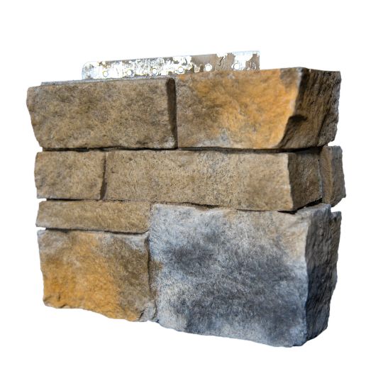 CertainTeed Siding STONEfacade Ledgestone Right Corners - Carton of 6 — CERLSRCPA