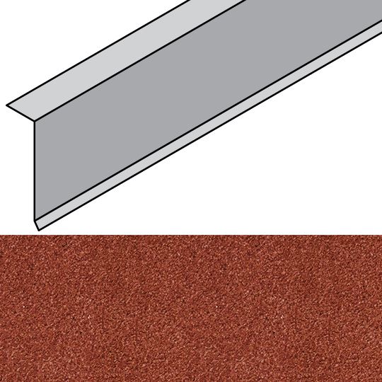 Unified Steel 3-1/2" x 79" Fascia — Metal Roofing — BORF31279SR