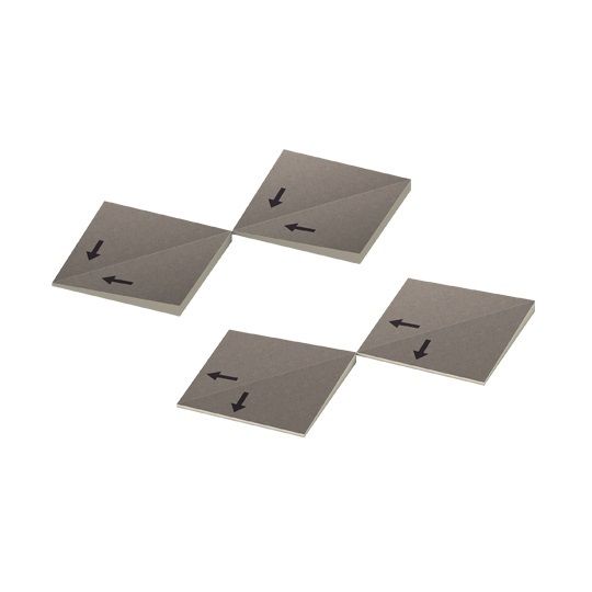 Posi-Slope 0.5" to 1.5" x 4' x 4' Pf 4% Polyiso Sump