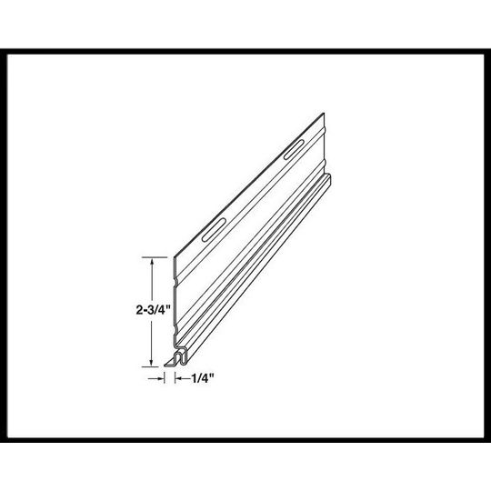 Mastic 1/4" x 12-1/2' Vinyl Starter Strip