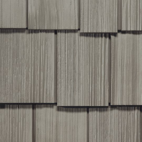 CertainTeed Siding Cedar Impressions Double 9" Staggered Rough-Split Polymer Shake Siding — CERCID9RSSGG