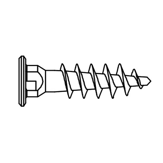 TruFast 2-1/2" Tl Fasteners - Carton of 500