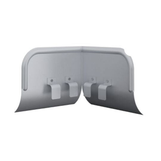Nordic Steel Gutters 6" Steel Overflow Protector Inside Miter