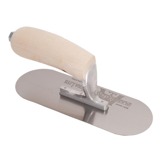 Marshalltown 8" x 3" Stainless Steel Pool Trowel