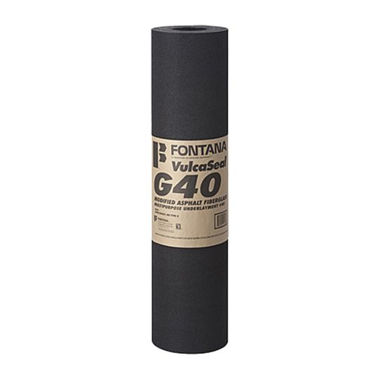 Fontana Paper Mill VulcaSeal G40 Fiberglass Modified Tile & Metal Roof Underlayment - 2 Sq. Roll