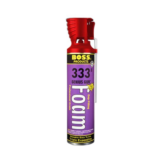 Accumetric Boss 333 Triple Expanding Gun Foam - Straw Grade - 24 Oz. Can