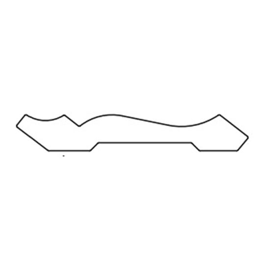 Ply Gem 11/16" x 5-1/4" x 16' BuildReady 4X Crown Moulding