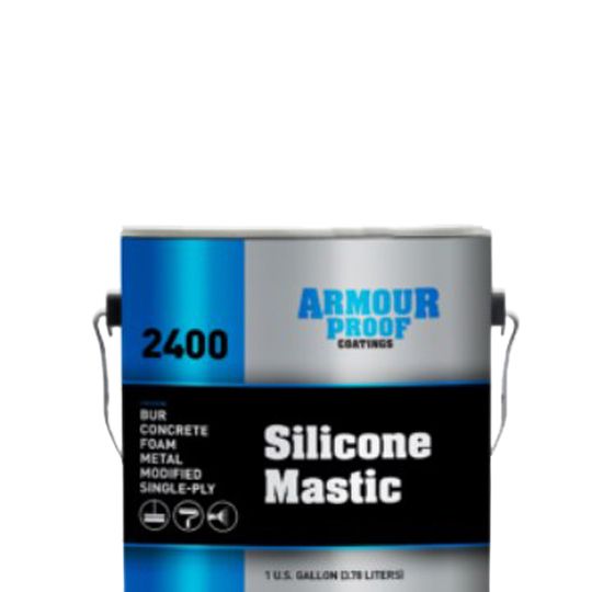 United Asphalt (New Jersey) Armour Proof AP-2400 Silicone Mastic - 1 Gallon Pail