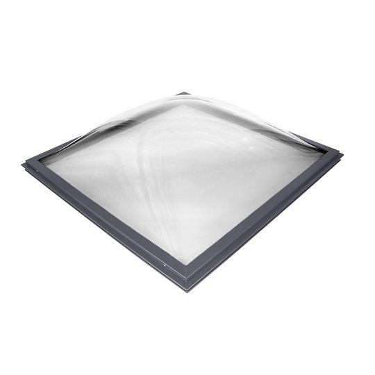 Velux Double Dome Fixed Curb-Mounted Skylight with Clear over Clear Glazing — VELFXG3333CC