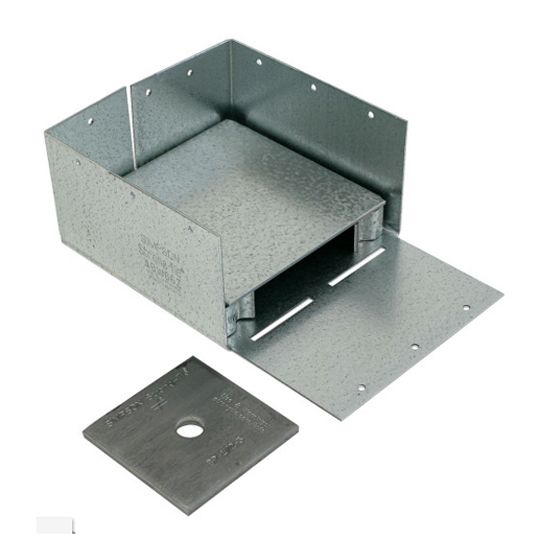Simpson Strong-Tie 6" x 6" Abw Smooth Standoff Post Base