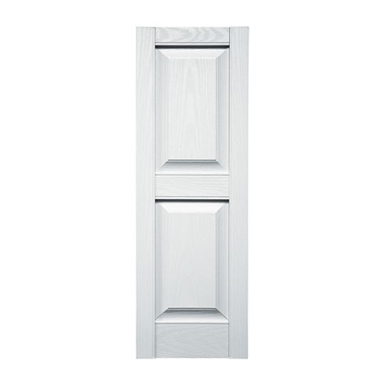 Mid-America P2 Raised Two Equal Panel Shutter — MABP216555WH