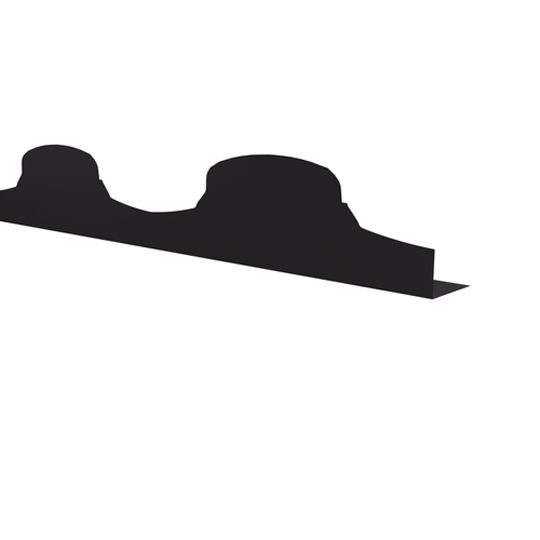 Able Sheet Metal 28 Gauge Barcelona Bird Stop — ABMBSBACH28G