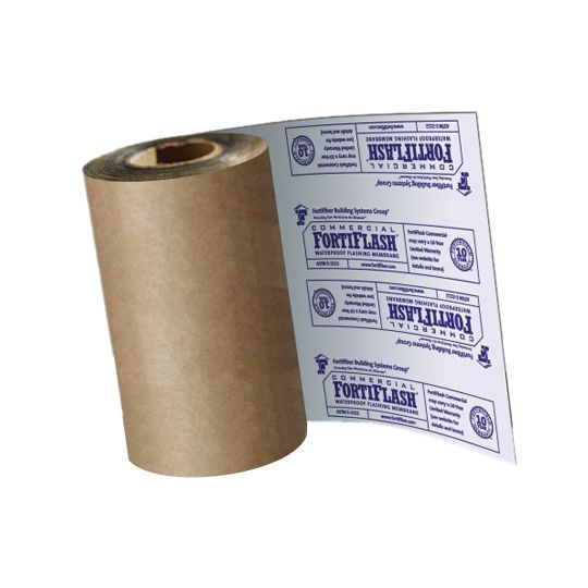 Fortifiber 12" x 75' FortiFlash Commercial Waterproof Flashing Membrane