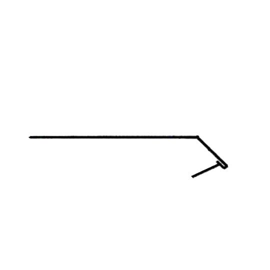 Sound Building Supply 26 Gauge x 2" x 3" Starter Metal - 10/12 Pitch — Roofing Accessories — SNDSM231012BR26