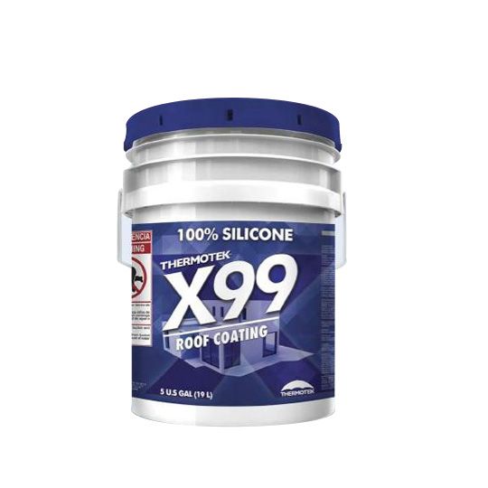 Thermotek X99 Silicone High Slope Coating - 5 Gallon Pail