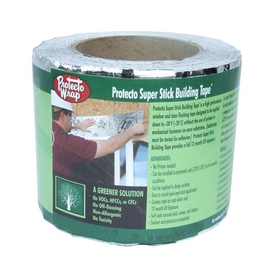 Protecto Wrap 12" x 75' Super Stick Building Tape