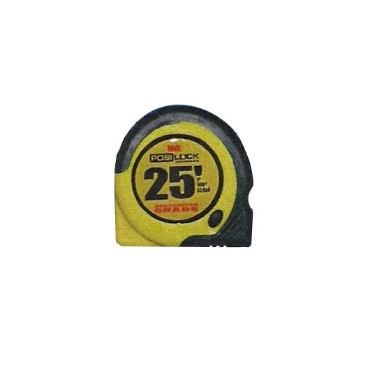 Luco Mop 1" x 25' Wide Posi-Lock Tape Measure